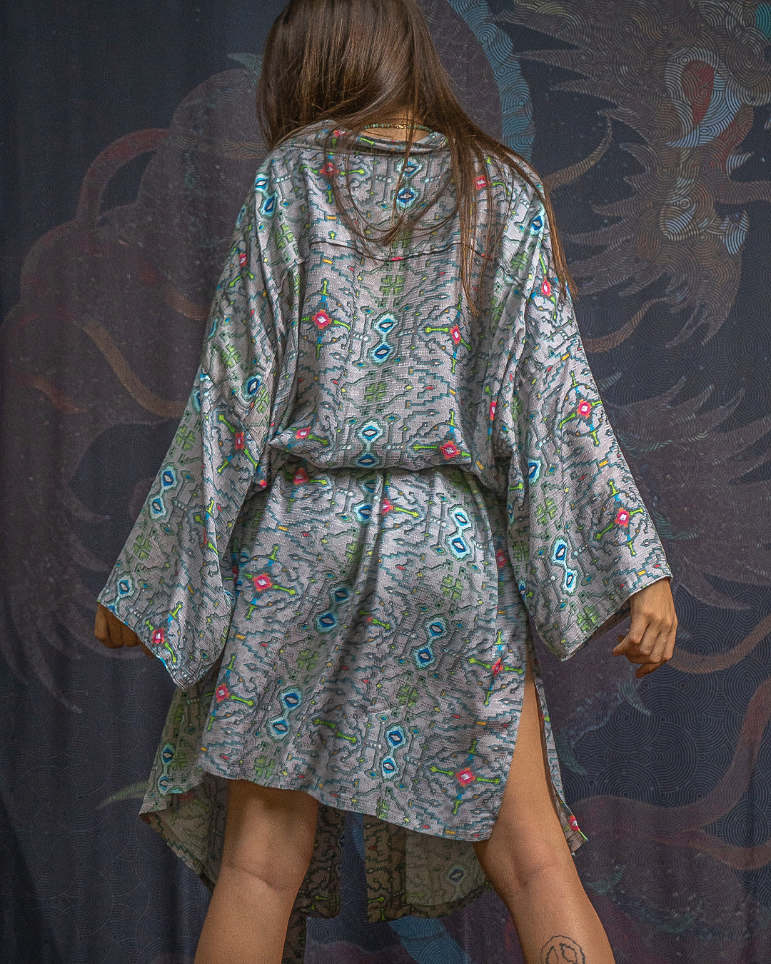 Classic Kimono / Bio Farms Orange - WATAWASKA